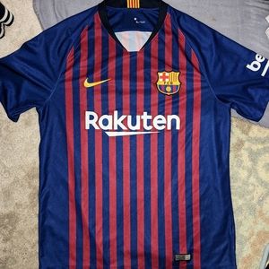 2018/19 Nike Gerard Pique Barcelona Home Jersey